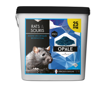 Phobi Opale Avoine raticide grains 5 kg brodifacoum