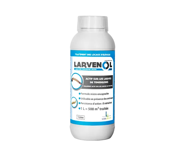 Phobi Larvenol CS Caps larvicide concentré 1 L litières