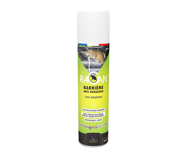 Aurodil Racan Barrière anti-rongeurs aérosol 500ml résine