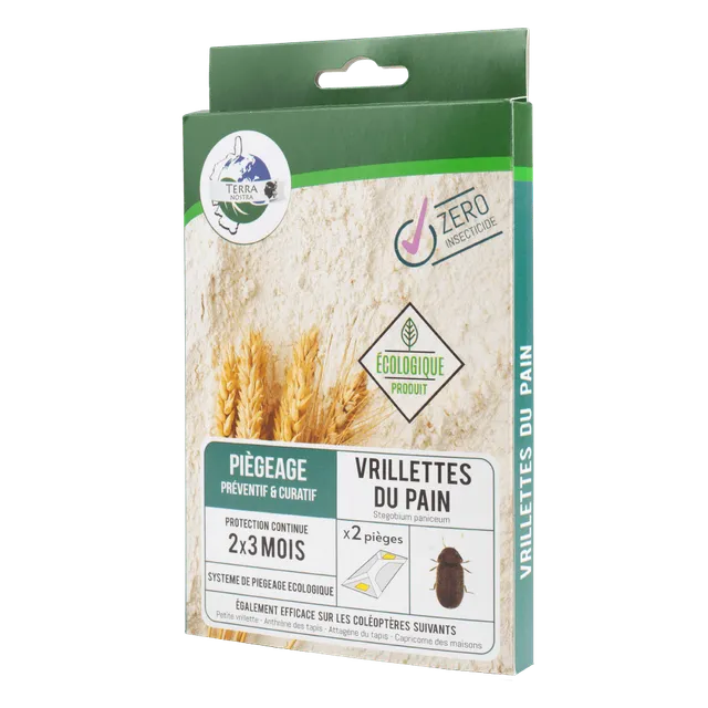 Terra Nostra Vrillette du Pain piège lot 2 boîtes x2