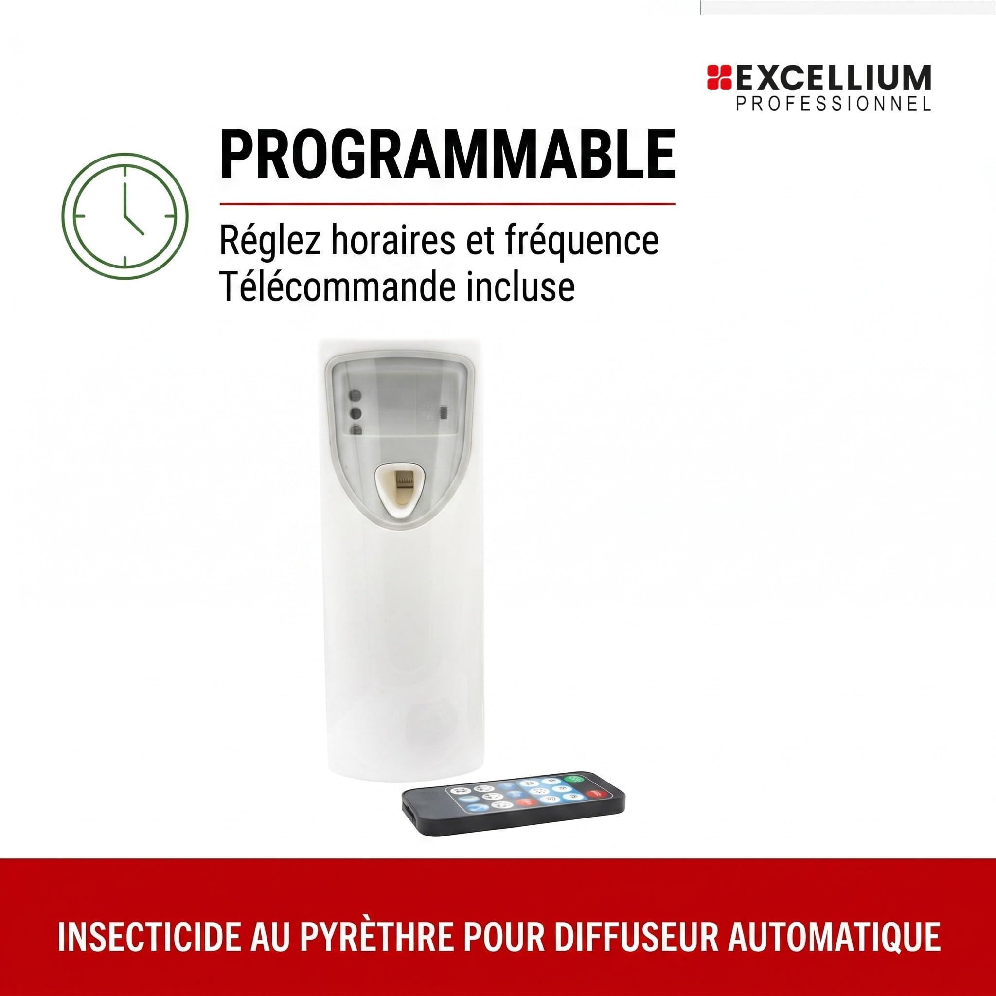 Excellium kit diffuseur auto insecticide pyrèthre 250 ml