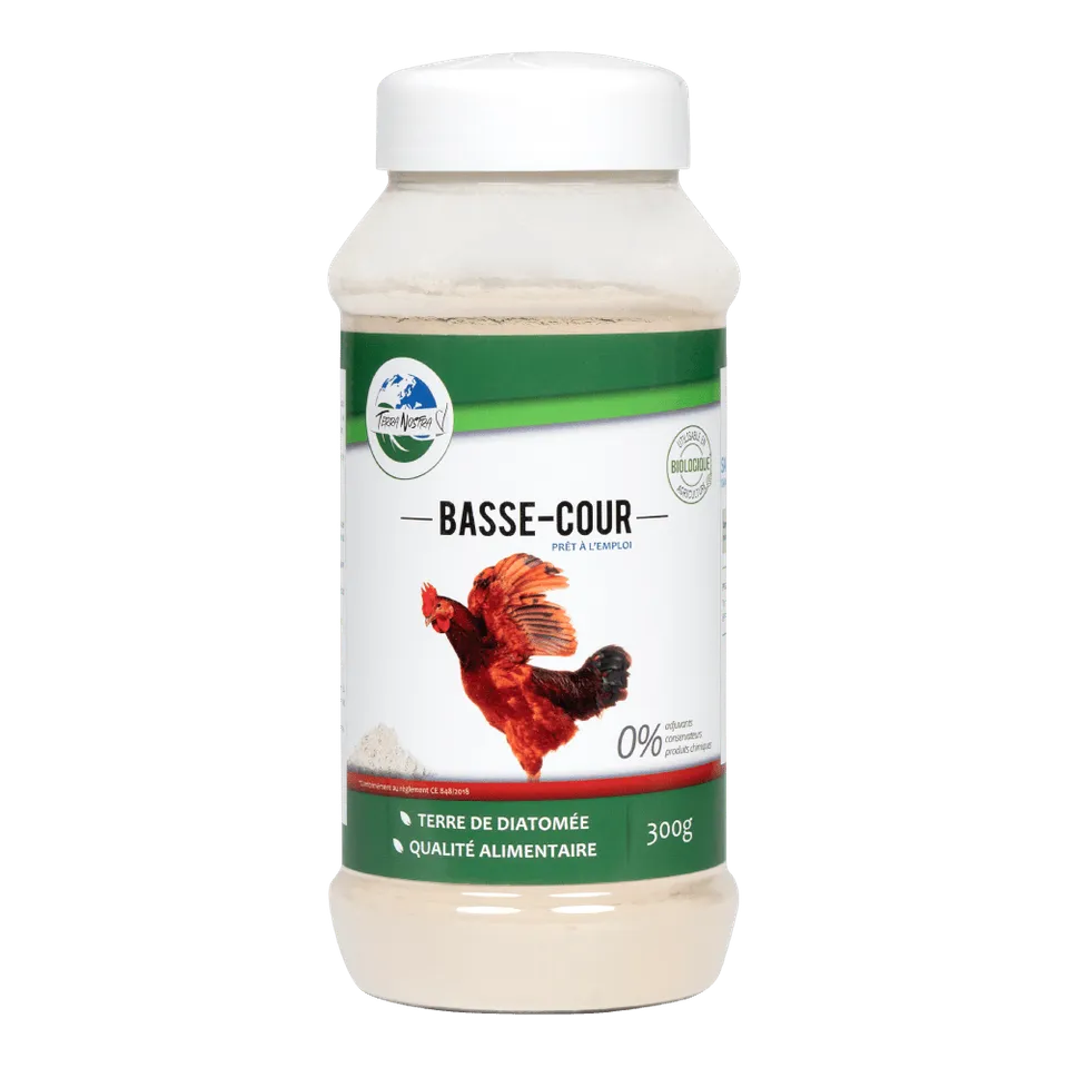 Terra Nostra Terre de Diatomée Basse-Cour Poudreuse 300g
