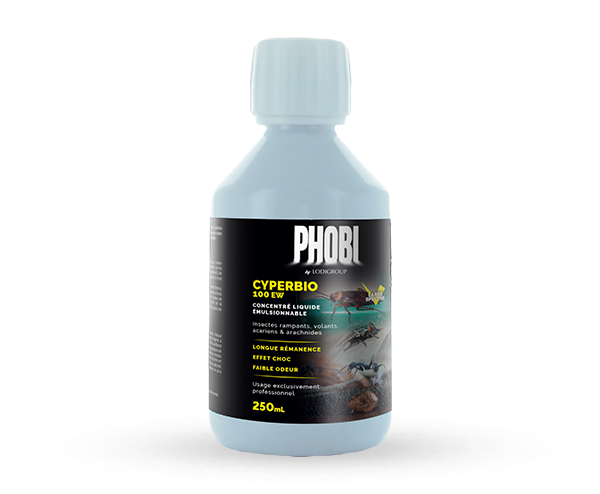 Phobi Cyperbio 100EW insecticide concentré 250 ml rampants