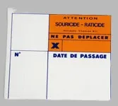 Ratunion 2000 panonceau de dératisation signalisation