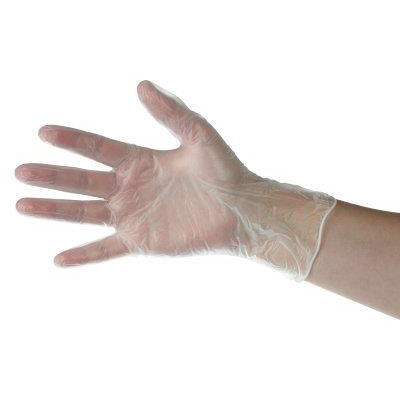 Ratunion 2000 gant vinyle blanc non poudré protection