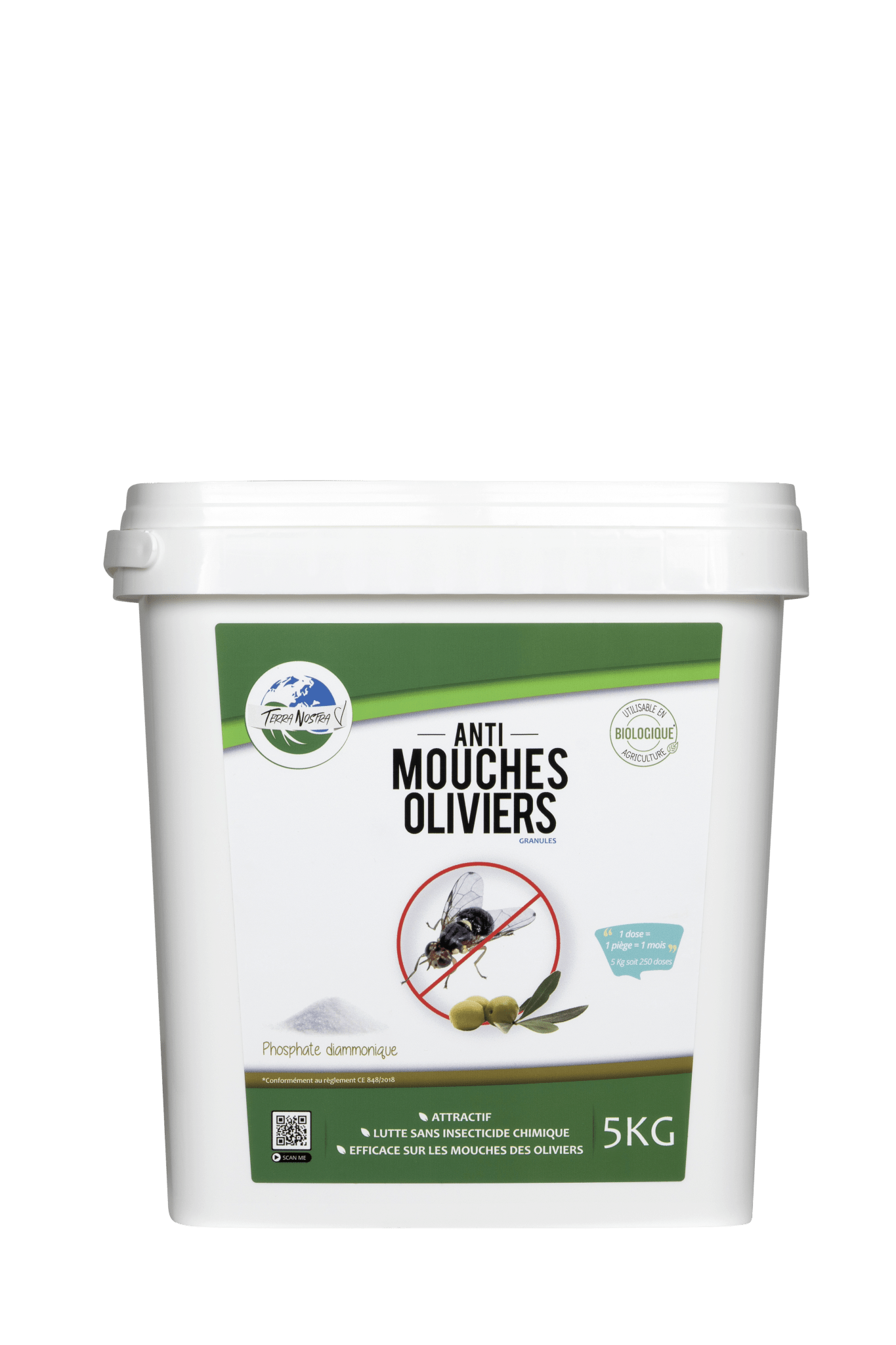Terra Nostra Phosphate Diammonique mouche olivier 500g
