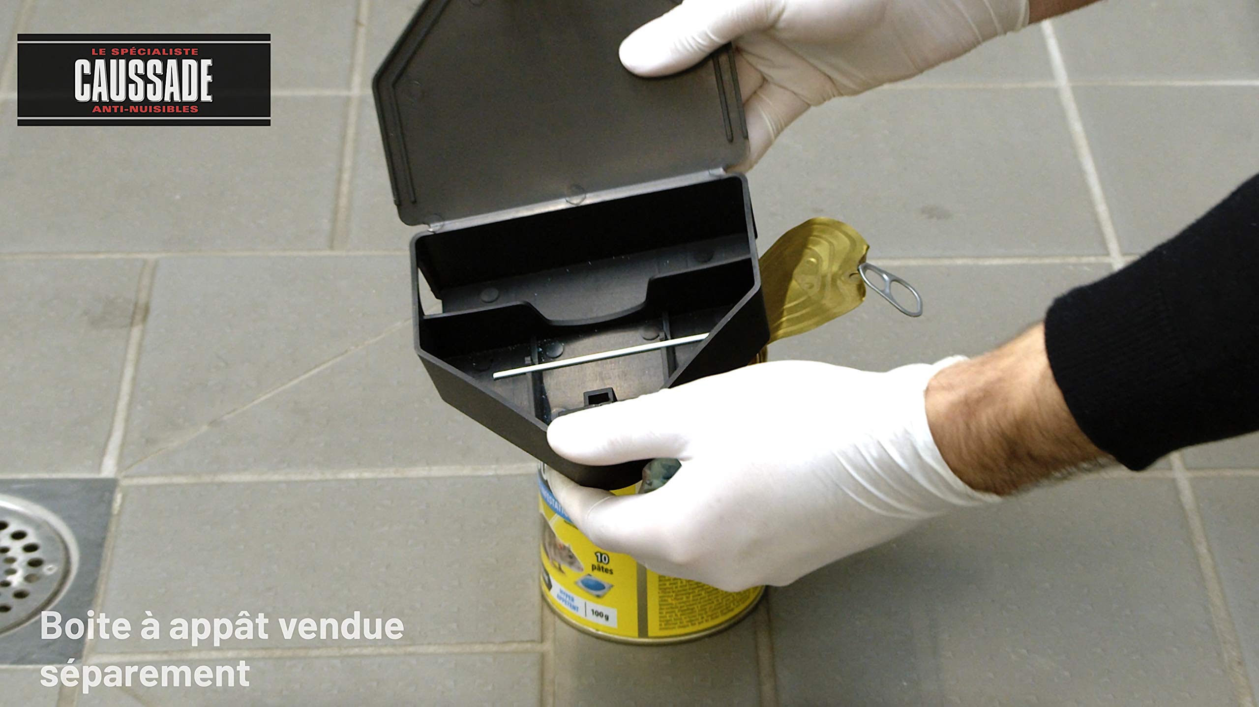 Caussade Anti-Souris PATAPPAT BRODI raticide pâtes 100g infestation