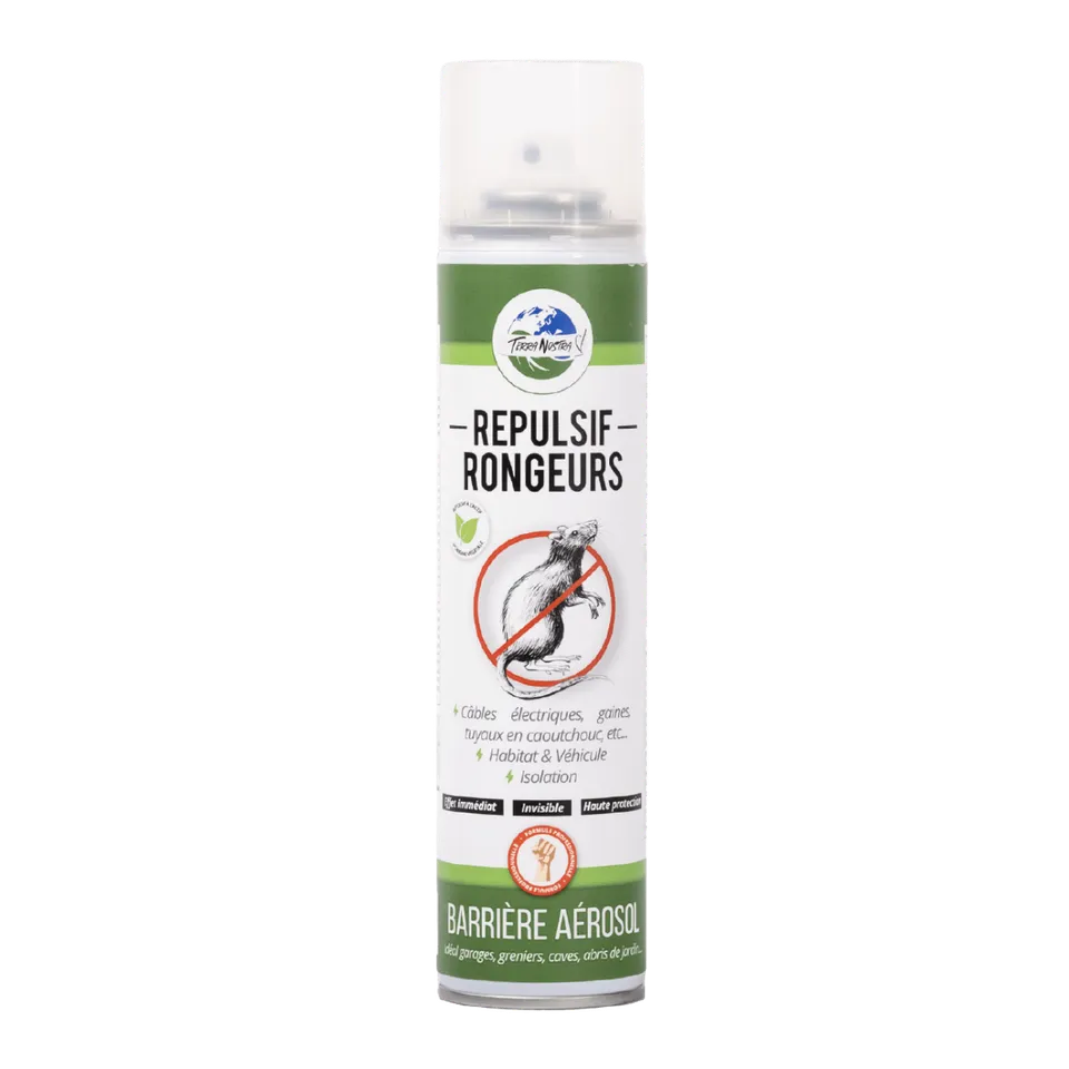 Terra Nostra Barrière Répulsive aérosol anti-rongeurs 300ml végétal