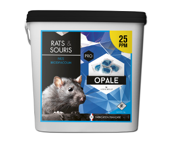 Phobi Opale pâte raticide 5 kg brodifacoum