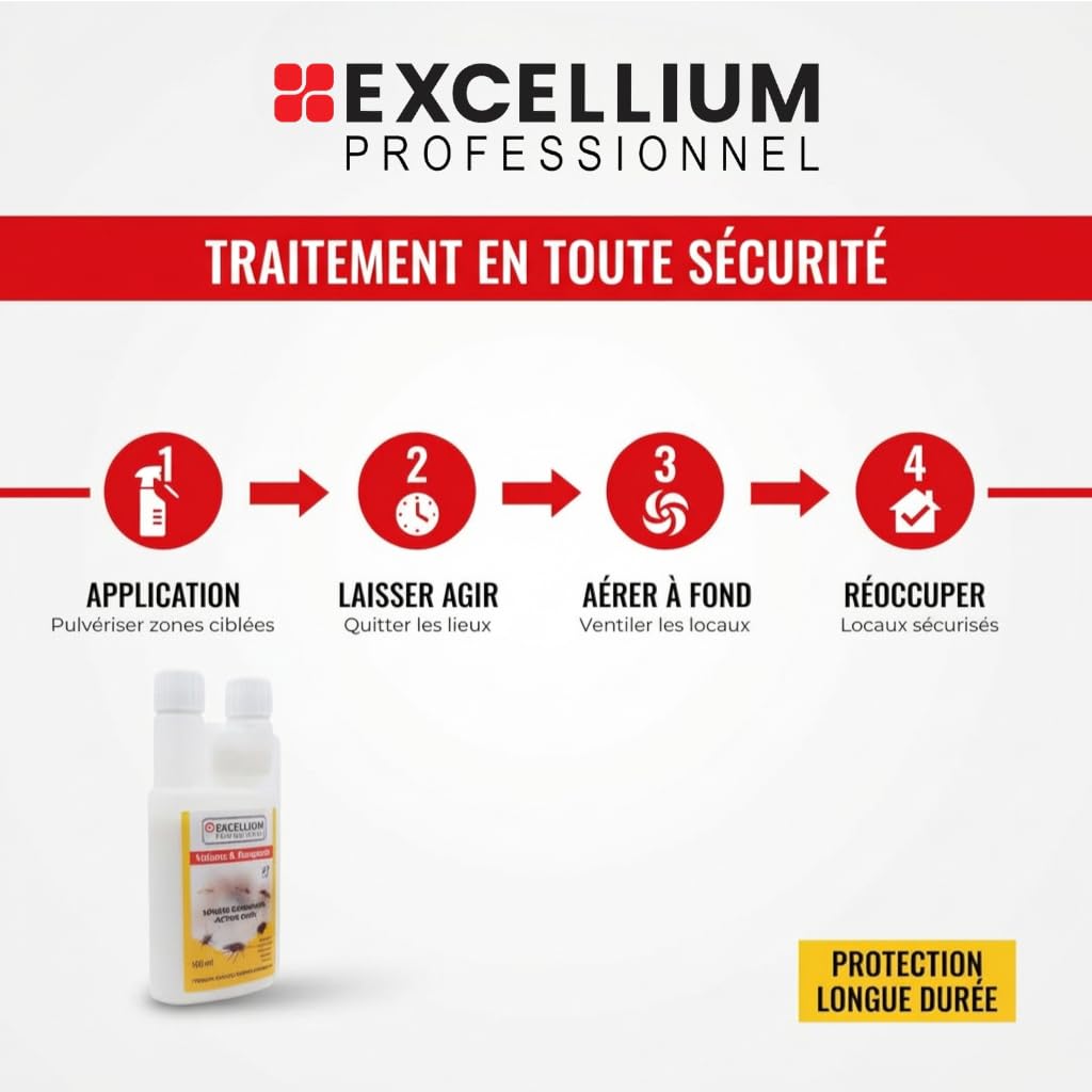 Excellium insecticide concentré volants rampants 500 ml choc