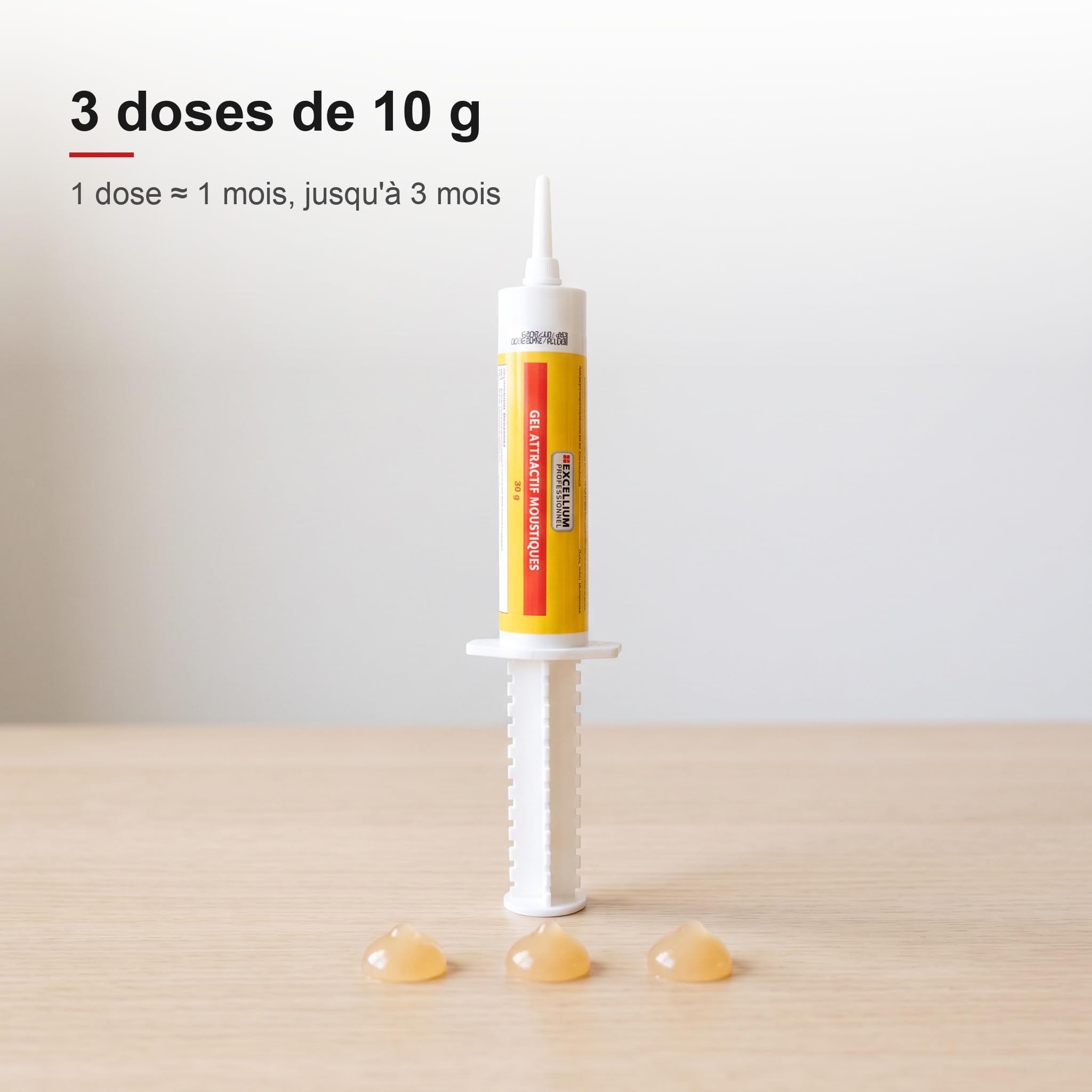 Excellium Professionnel gel attractif moustiques recharge piège 30 g