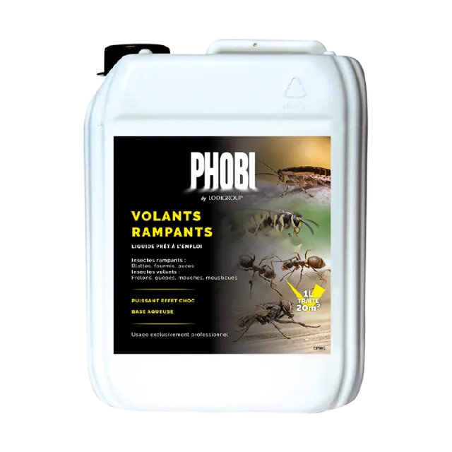 Phobi Flying Crawling insecticide volants rampants 10 L choc