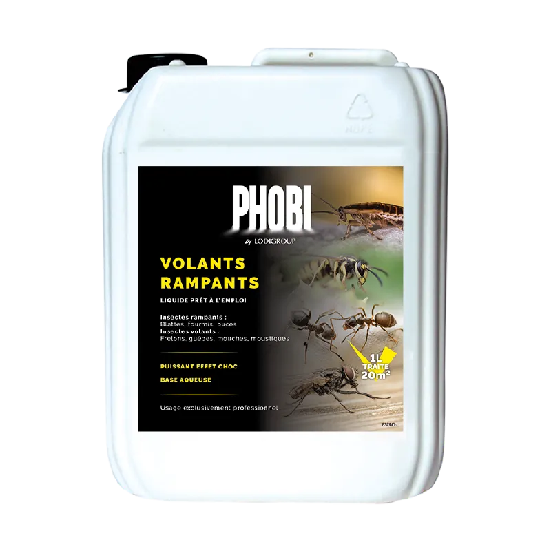 Phobi Flying Crawling insecticide volants rampants 10 L choc
