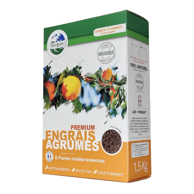 Terra Nostra Agrumes engrais granulés 1,5 kg