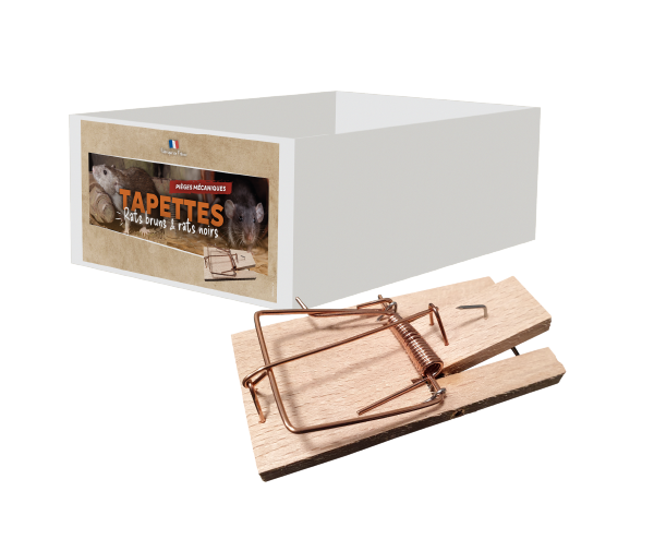 Aurodil R4037 tapette à rats bois lot 15 hêtre