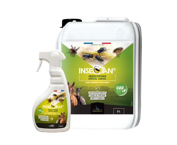 Aurodil Insectan insectifuge cheval spray 750 ml anti-taons