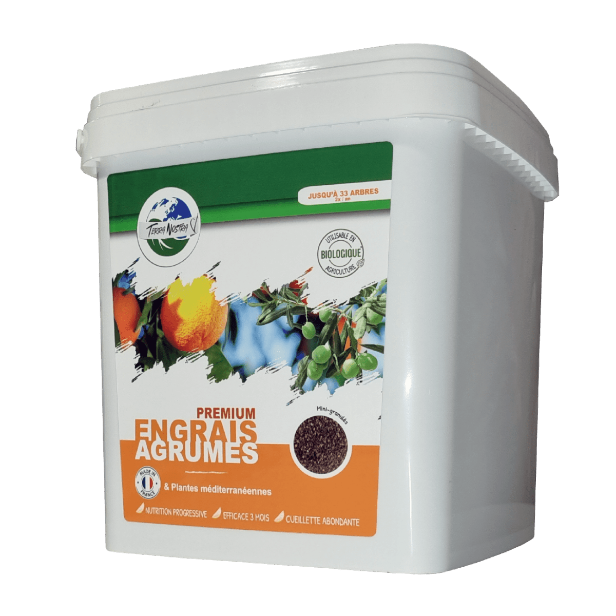 Terra Nostra Agrumes engrais granulés 1,5 kg