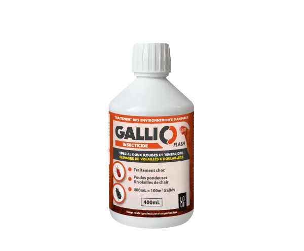 Aurodil Gallio Flash I8192 insecticide 400 mL poux rouges