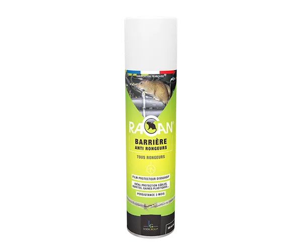 Aurodil Racan Barrière anti-rongeurs aérosol 500ml résine