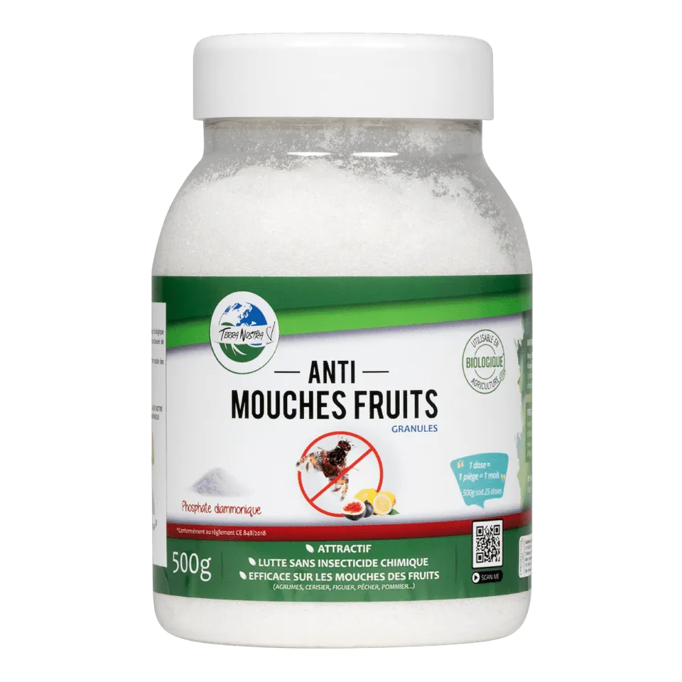 Terra Nostra Phosphate Diammonique mouche fruits 500g