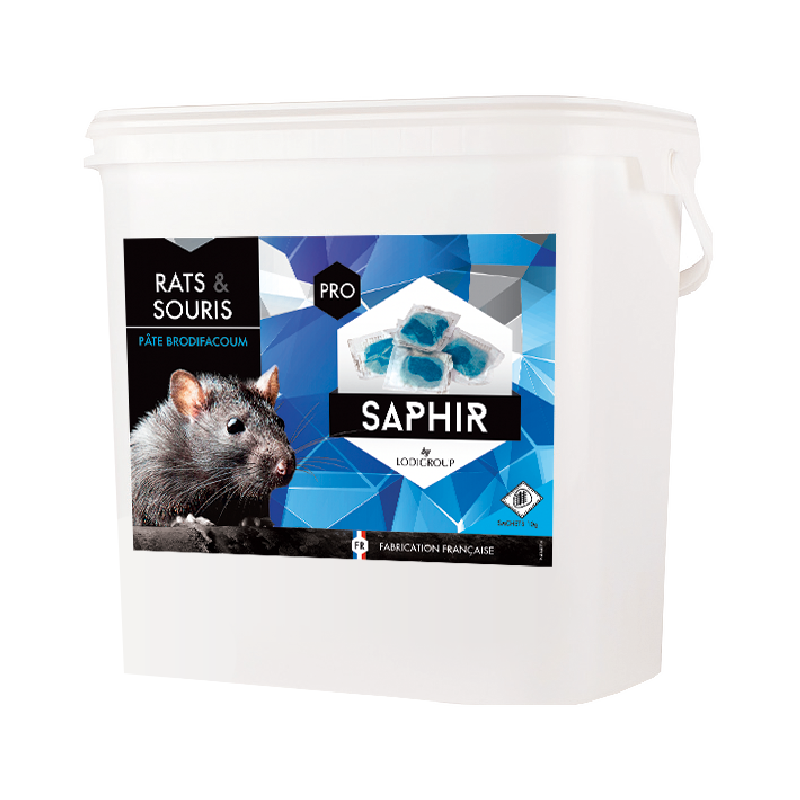 Phobi Saphir Pasta appât pâtes rats souris seau 5 kg