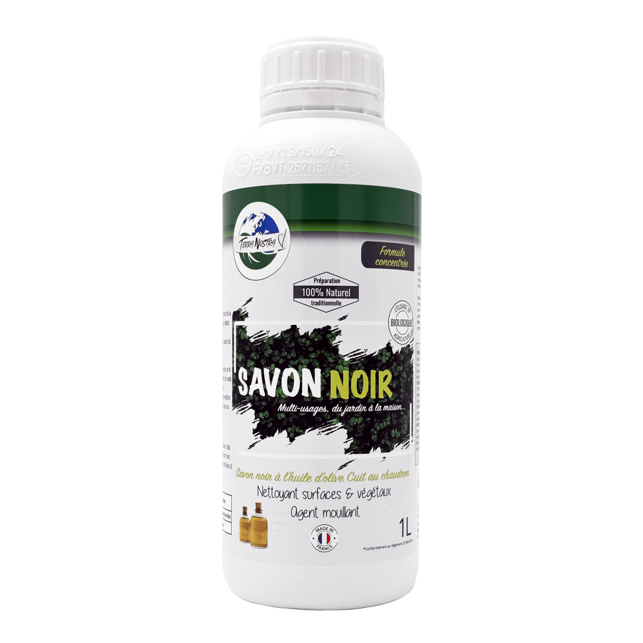 Terra Nostra Savon Noir concentré jardin 1L