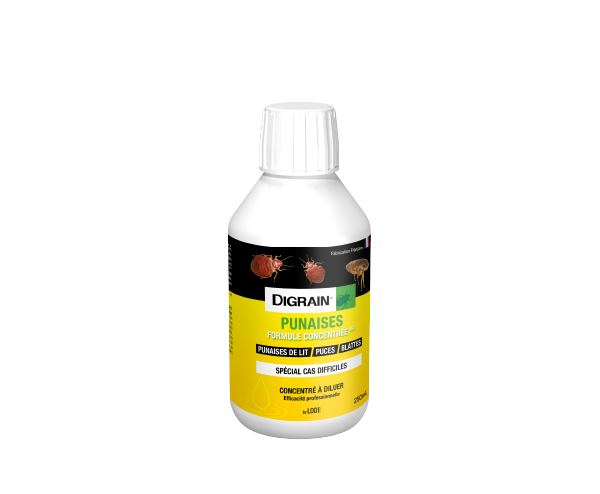 Digrain Punaises NG insecticide concentré 250 ml punaises de lit