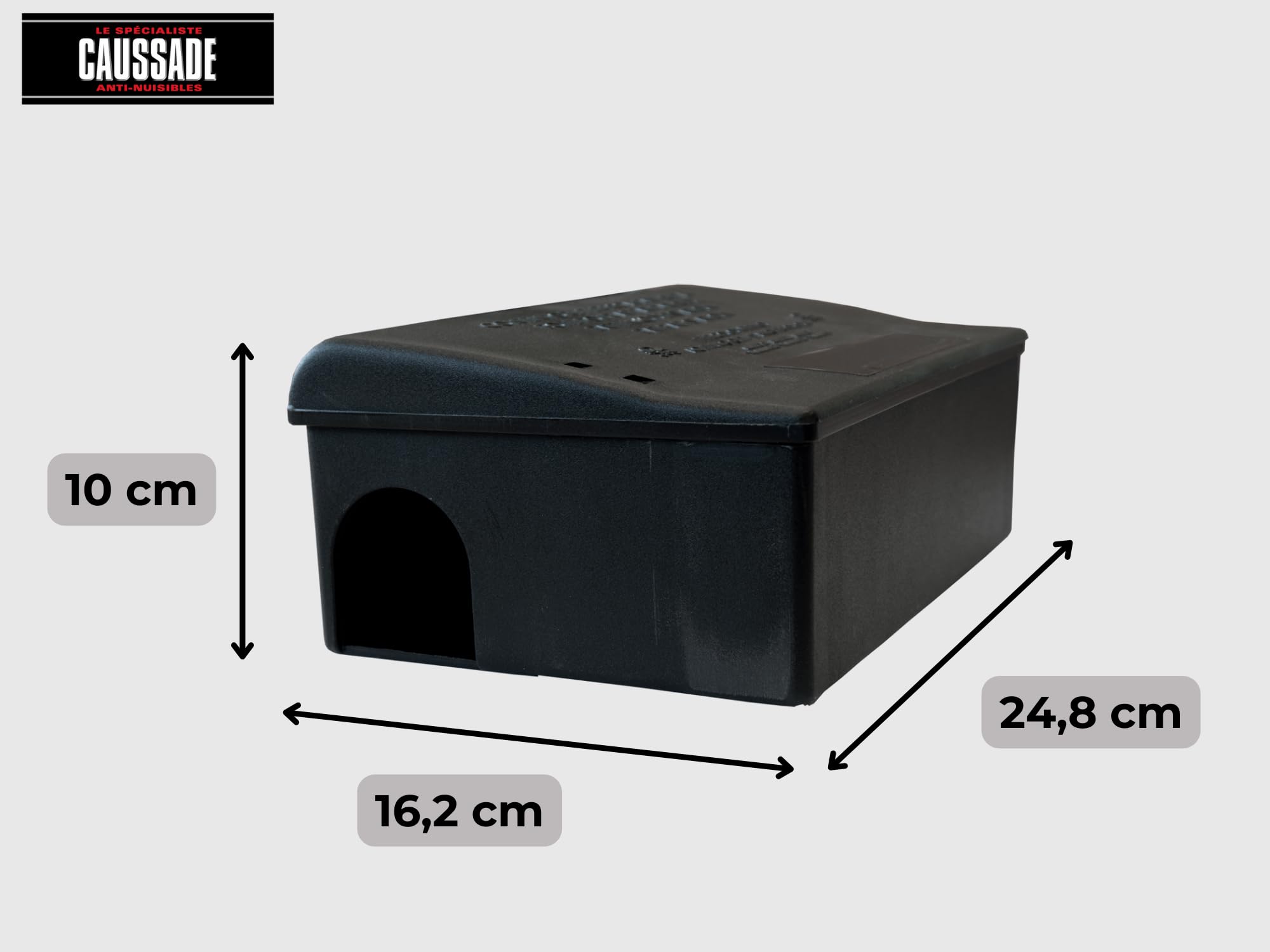 Caussade Boîte Appât rats souris boîte sécurisée à clé