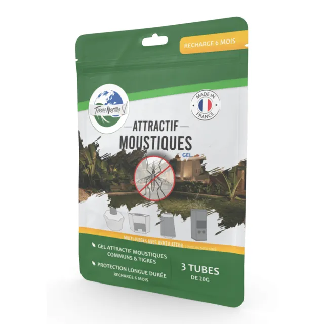 Terra Nostra Gel Attractif moustiques multi-pièges 3x20g
