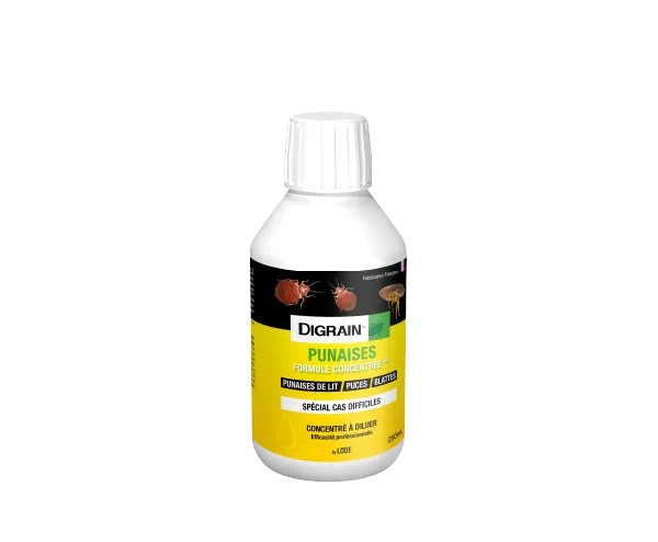 Digrain Punaises NG insecticide concentré 250 ml punaises de lit