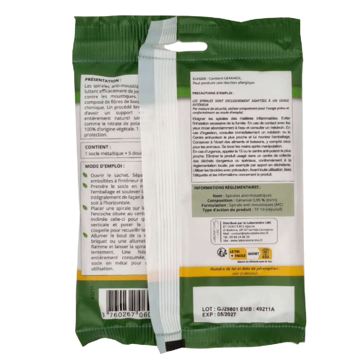 Terra Nostra Spirales anti-moustiques lot 20